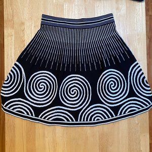 H&M artsy circle skirt